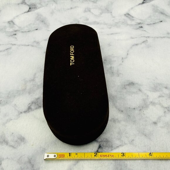Tom Ford Sunglasses Case Set, Brown Velvet Clamshell Hard,Clean and Polish cloth main image 5
